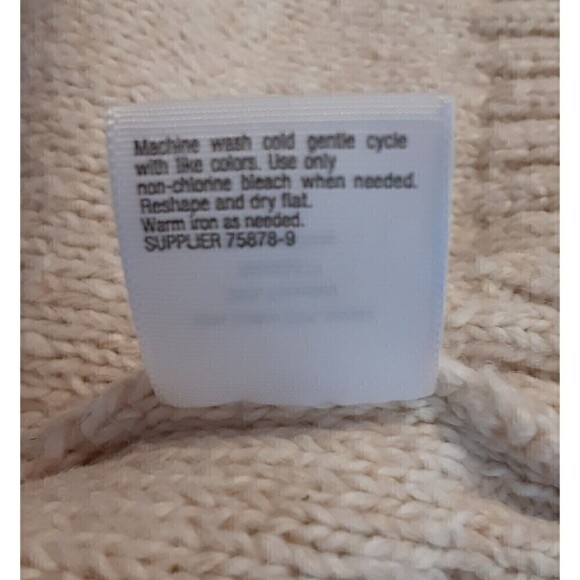 St. John's Bay Women's Open Front Long Sleeve Cardigan w/Fringe Size Large - Picture 8 of 8